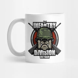 1st Infantry Division Vietnam Mug